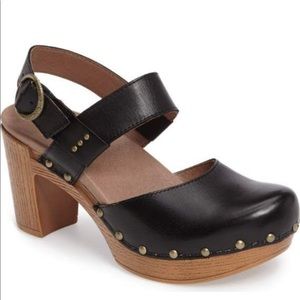 Dansko Dotty platform clog